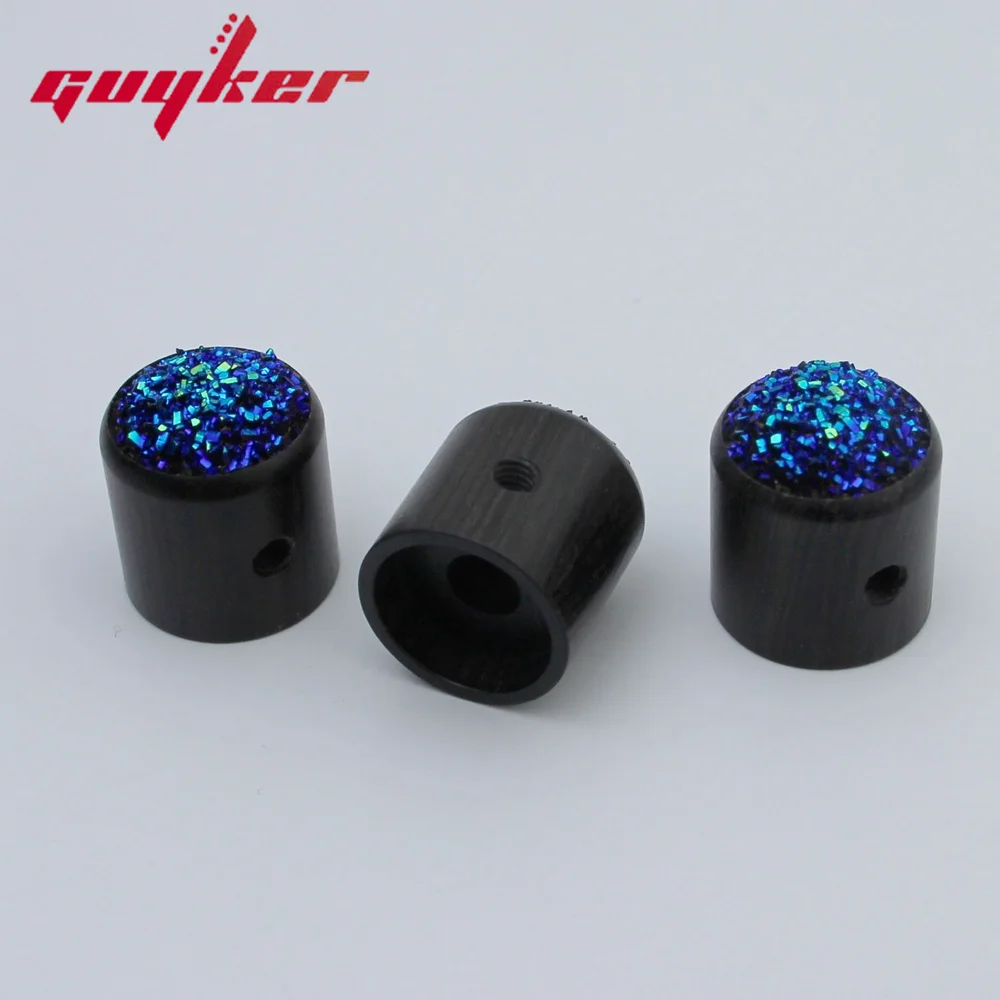 GUYKER Fireworks Surface Potentiometer Knob Inner Diameter 6MM for Guitar Bass Accessories