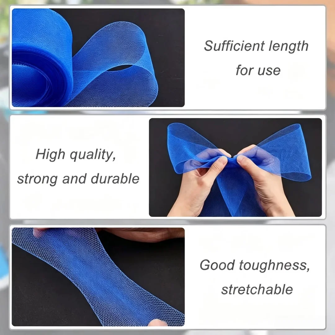 50 Yards Vibrant Braid Ribbon Millinery Making Trim Accessories for Fascinator Hat Bridal Headpiece & Dance Skirt Sewing