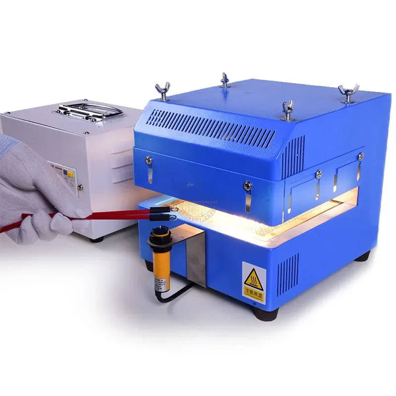 JCW HSB17 Semi Automatic Manual Feeding Radiant Tube Heater Machine for PVC Welding and Heat Cable Manufacturing