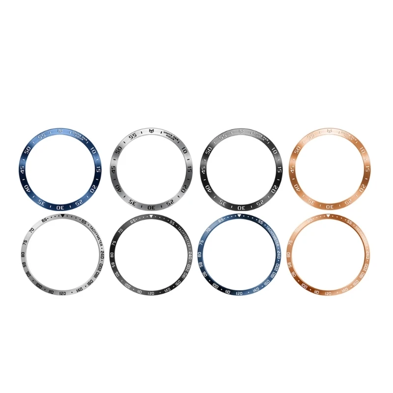 Для GalaxyWatch 6Classic 43/47 мм умные часы безель металлический корпус Защитная крышка клейкая рамка кольцо крышка против