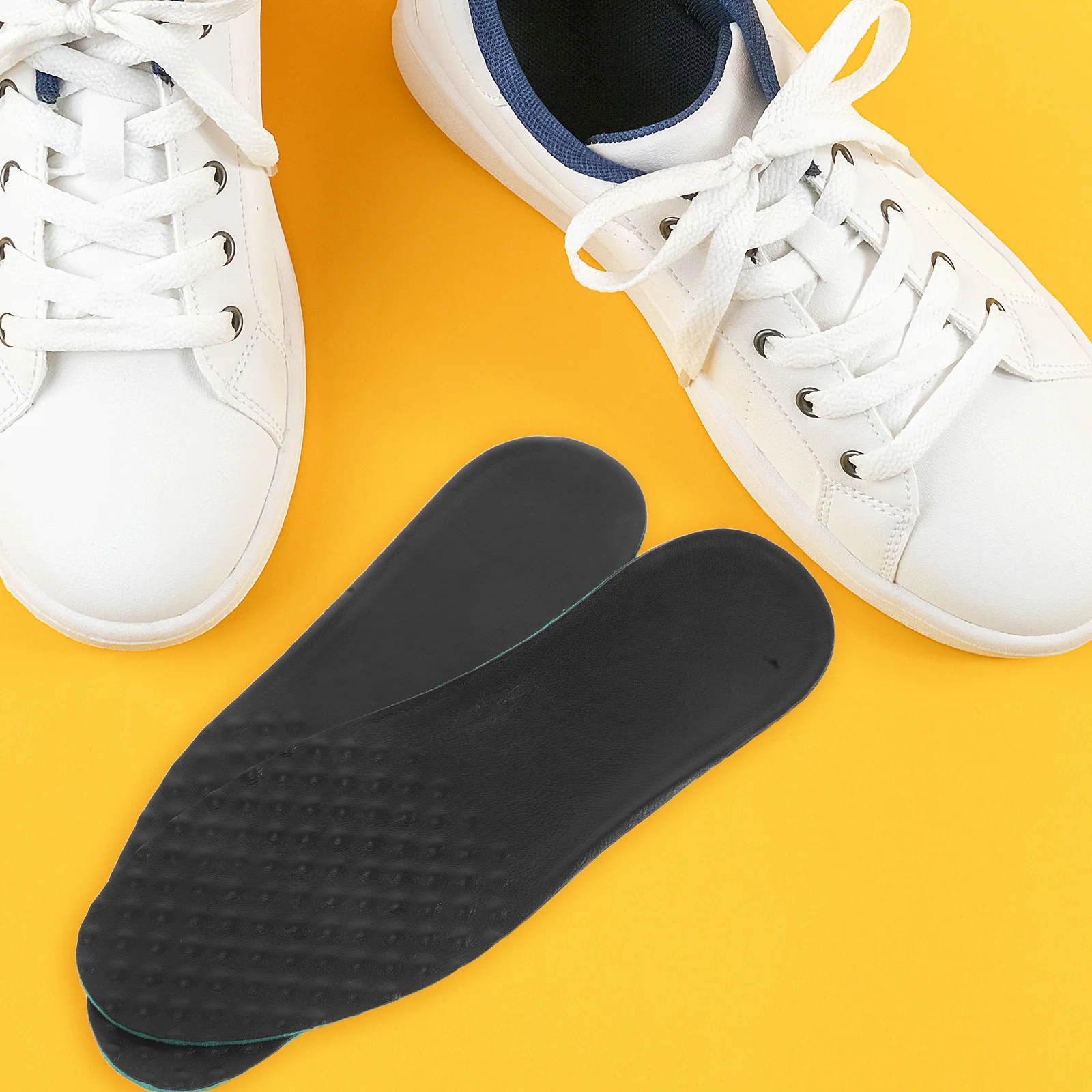 1 زوج نعل تنفس للنساء امتصاص العرق عدم الانزلاق تشغيل حذاء العمل إدراج سامسونج دائم القدم استبدال #5