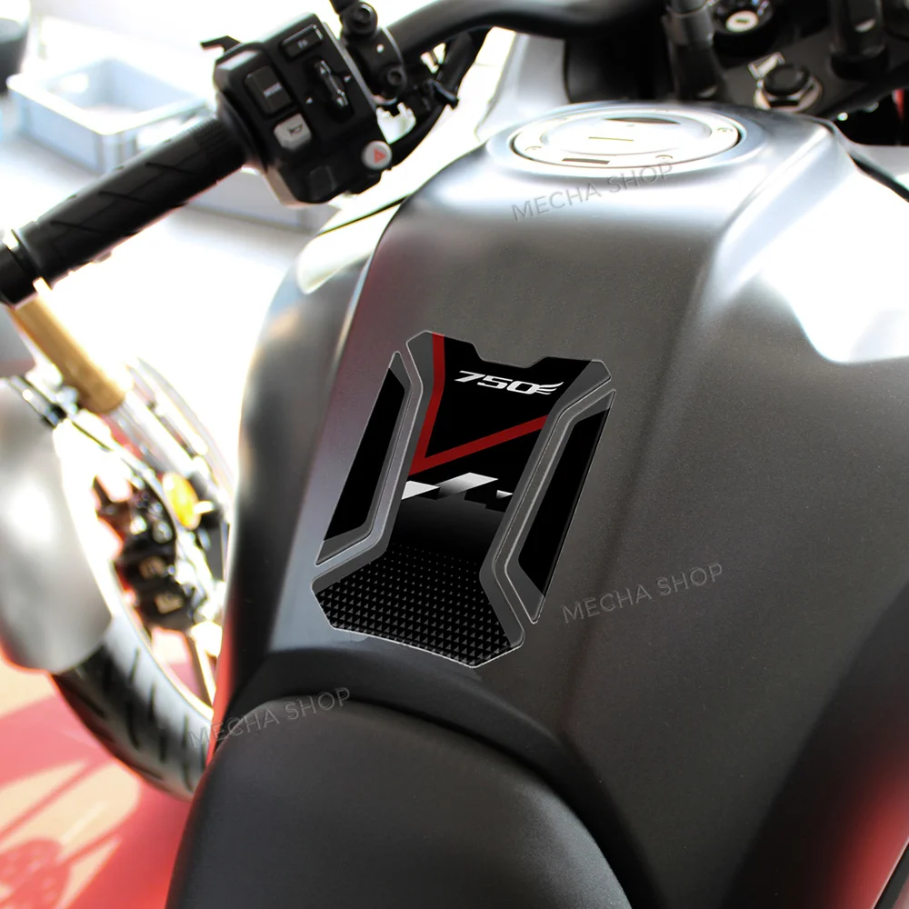 For XL750 Transalp 2025 Fuel Tank Pad Protection Kit  Motorcycle Accessories 3D Resin Stickers
