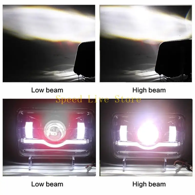 

547C 6000 Lumen LED Work Light for Car Motorcycle 60W Driving Fog Lamp