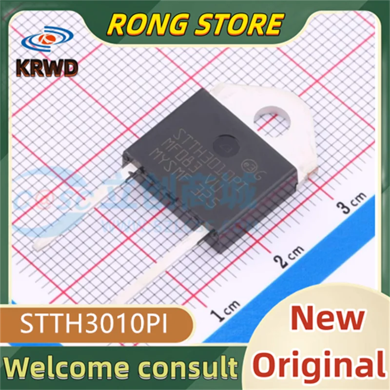 

5 шт. новые и оригинальные чипы IC STTH3010PI STTH3010 TO-218-2