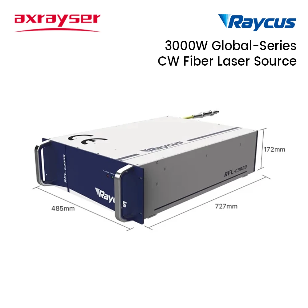 Raycus 3000W Global-Series CW Fiber Laser Source RFL-C3000S-CE for Fiber Laser Cutting Machine