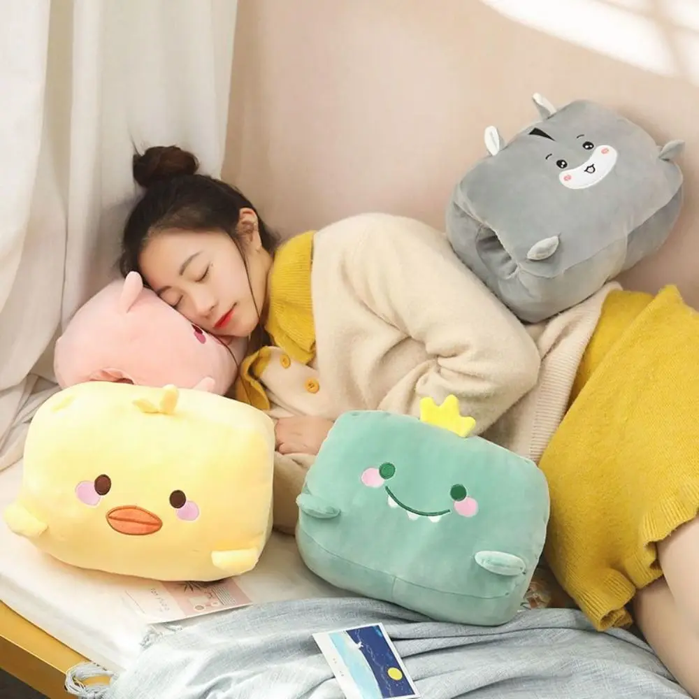 Plush Toy Hand Warmer Plush Pillow Keep Warm Super Soft Office Nap Pillow Hand Hold Animal Pillow Stuffed Toy Men Women