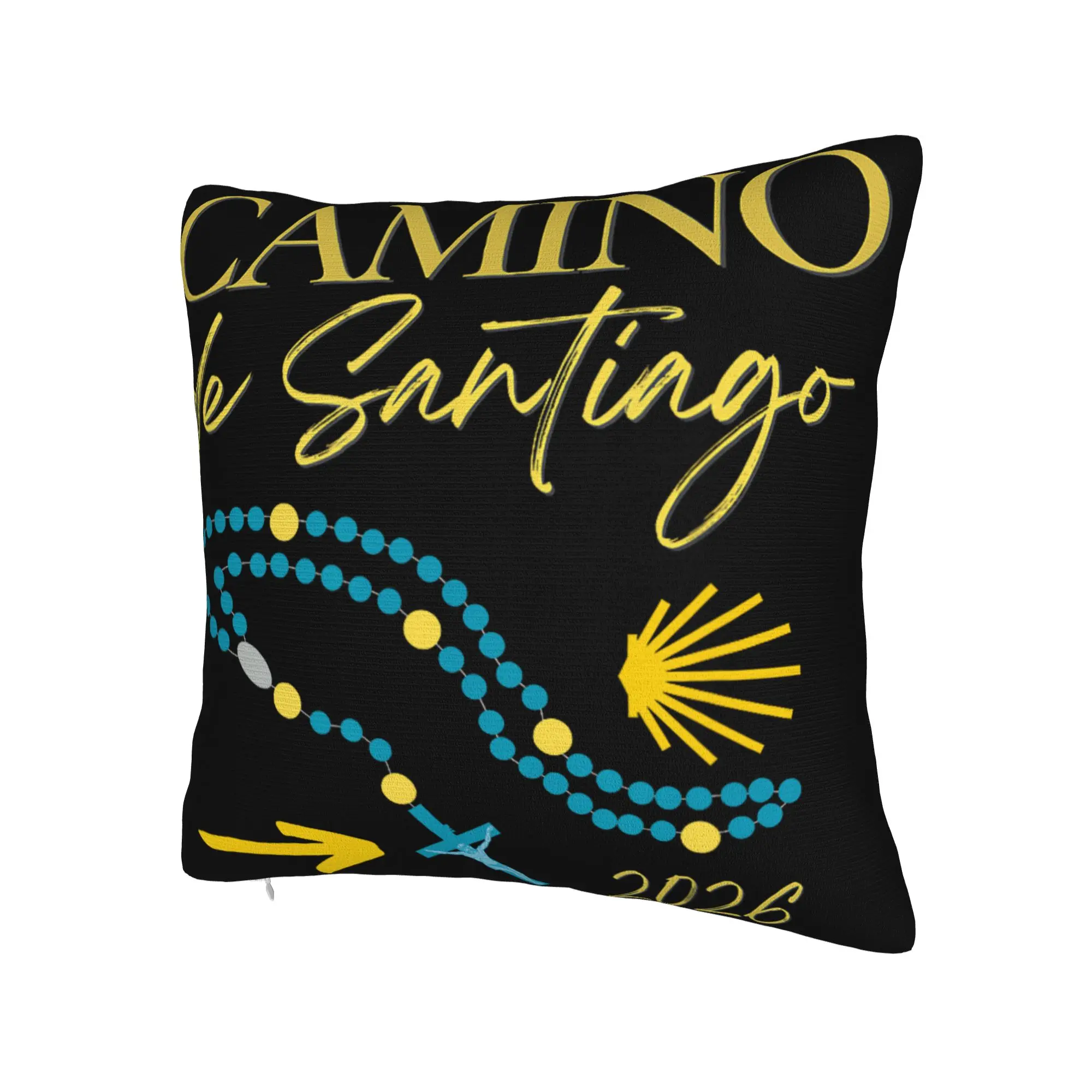 Decorative Pillowcase Camino de Santiago 2026  Merchandise Home  Pillow Case Cover Zippered Multi Size