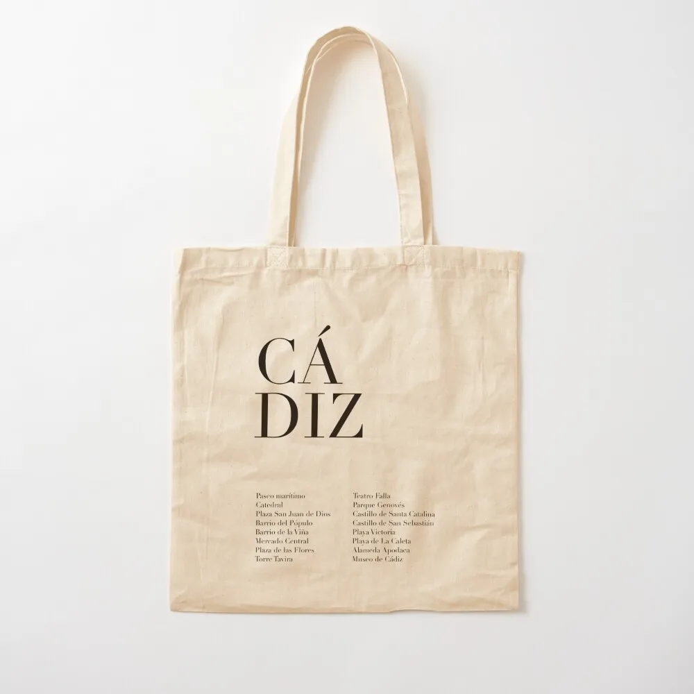 

Cádiz Tote Bag shopping trolley bag hand bag ladies Reusable bags tote bags cloth bags Canvas Tote