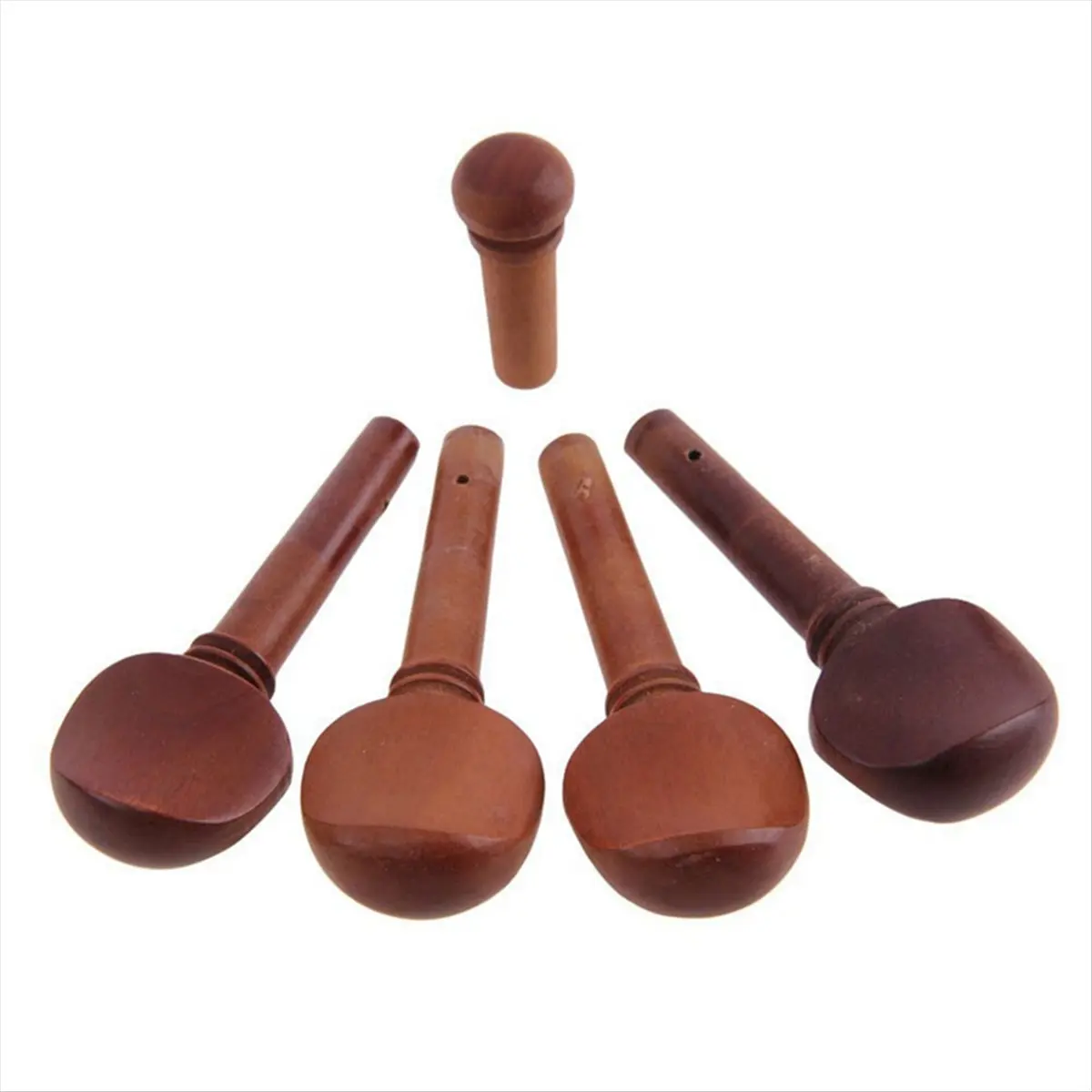 T34C 4/4 Violin Accessories, Tuning Pins, Draw Plate, Tail Strings, Chinrest, Screws, Fine-Tuning Violin String Set