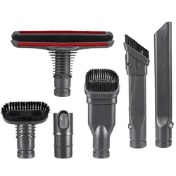 6Pcs Vacuum Cleaner Brush Nozzle Head Adaptor Dusting Crevice Stair Tool Kit For Dyson DC32 DC33 DC19 DC20