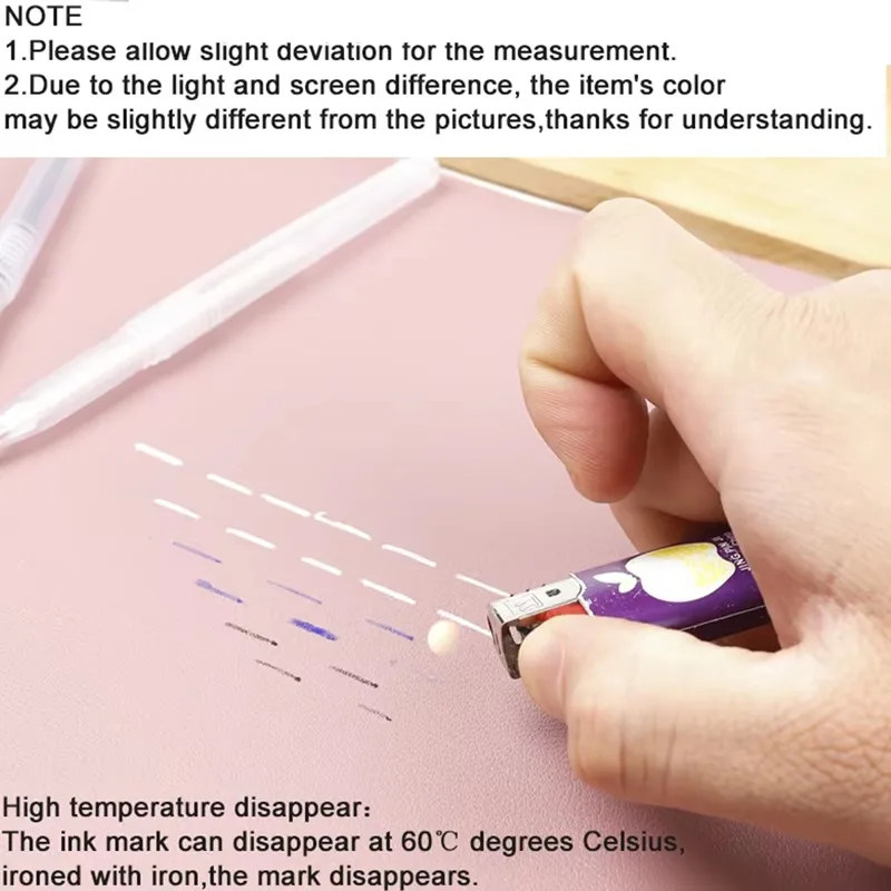 الحرارة قابل للمسح ماجيك النسيج قلم طلاء عبوات أقلام مجموعة ارتفاع درجة الحرارة تختفي النسيج DIY بها بنفسك الحرفية الخياطة اكسسوارات أقلام