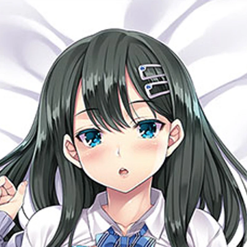 Dakimakura Anime Pillow Cover Mio Minato Double Sided HD Print 2WAY Life Size Anime Body Pillowcase Gifts