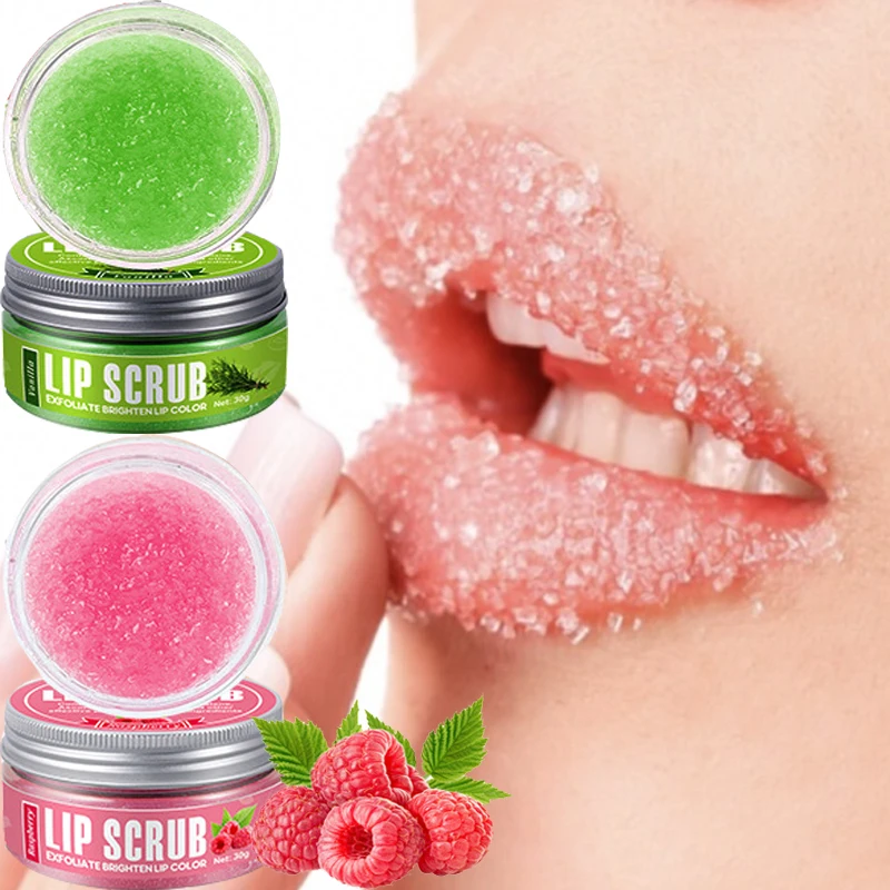 

Exfoliating Lip Scrub Anti Dryness Nourishing Lip Balm Removing Dead Skin Reduce Lips Fine Lines Hydrating Moisturizing Lip Care