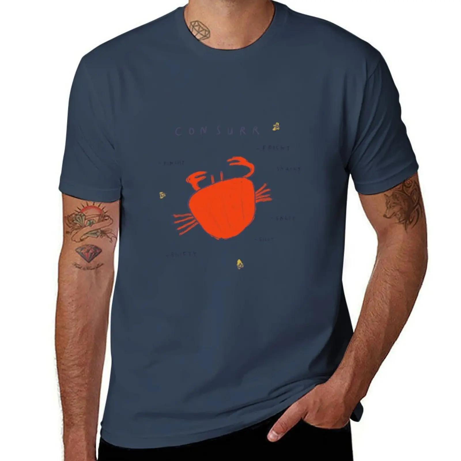

Consurr The Frisky Pinchy Crab - HorrorScoops Asstrology T-Shirt Outdoor Sports Lightweight Tee