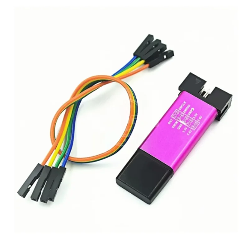 1/5/10PCS ST LINK Stlink ST-Link V2 Mini STM8 STM32 Simulateur Programmeur Téléchargeur avec Coque A41 pour Arduino