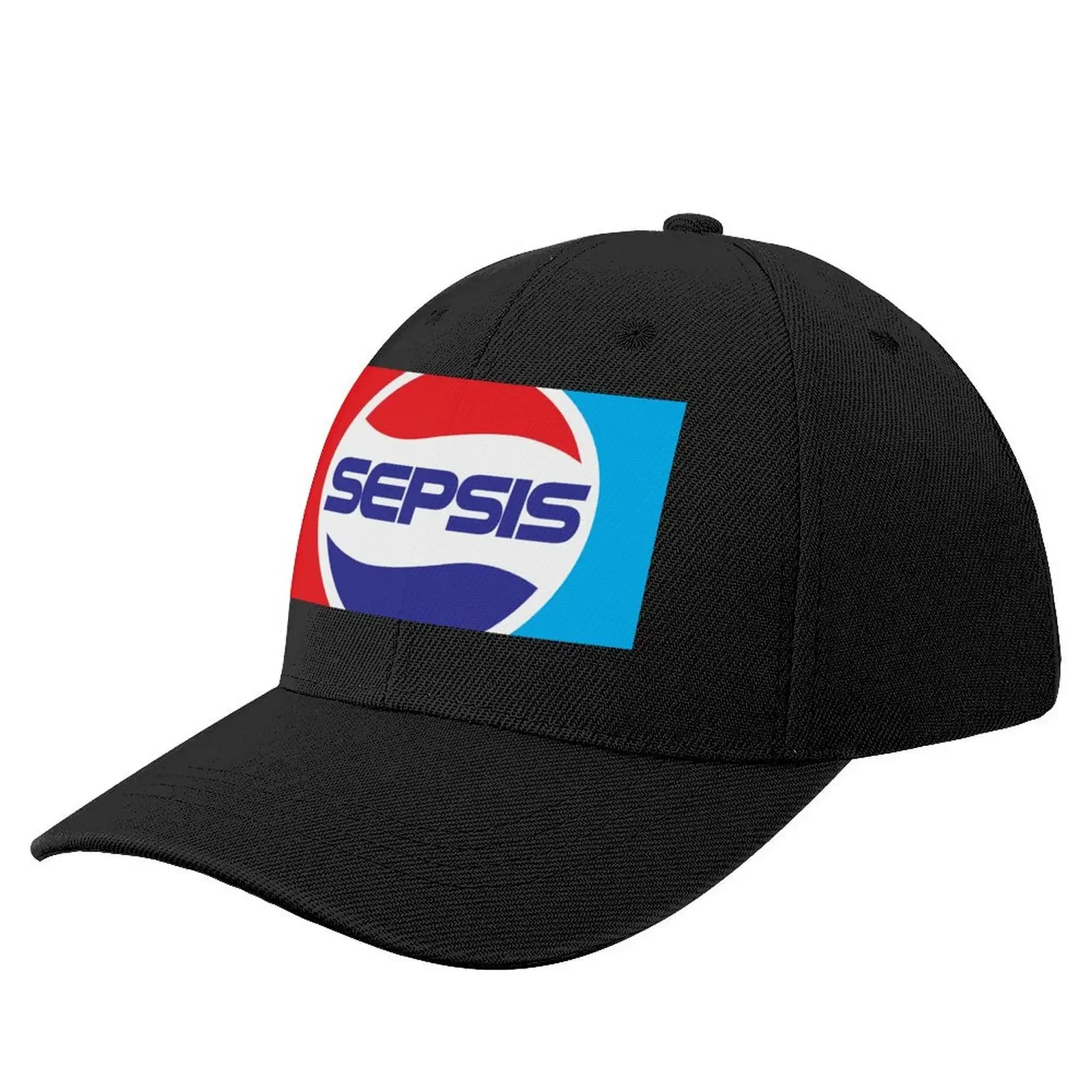 

Sepsis White Baseball Cap Visor hiking hat Women's Hats For The Sun Men's