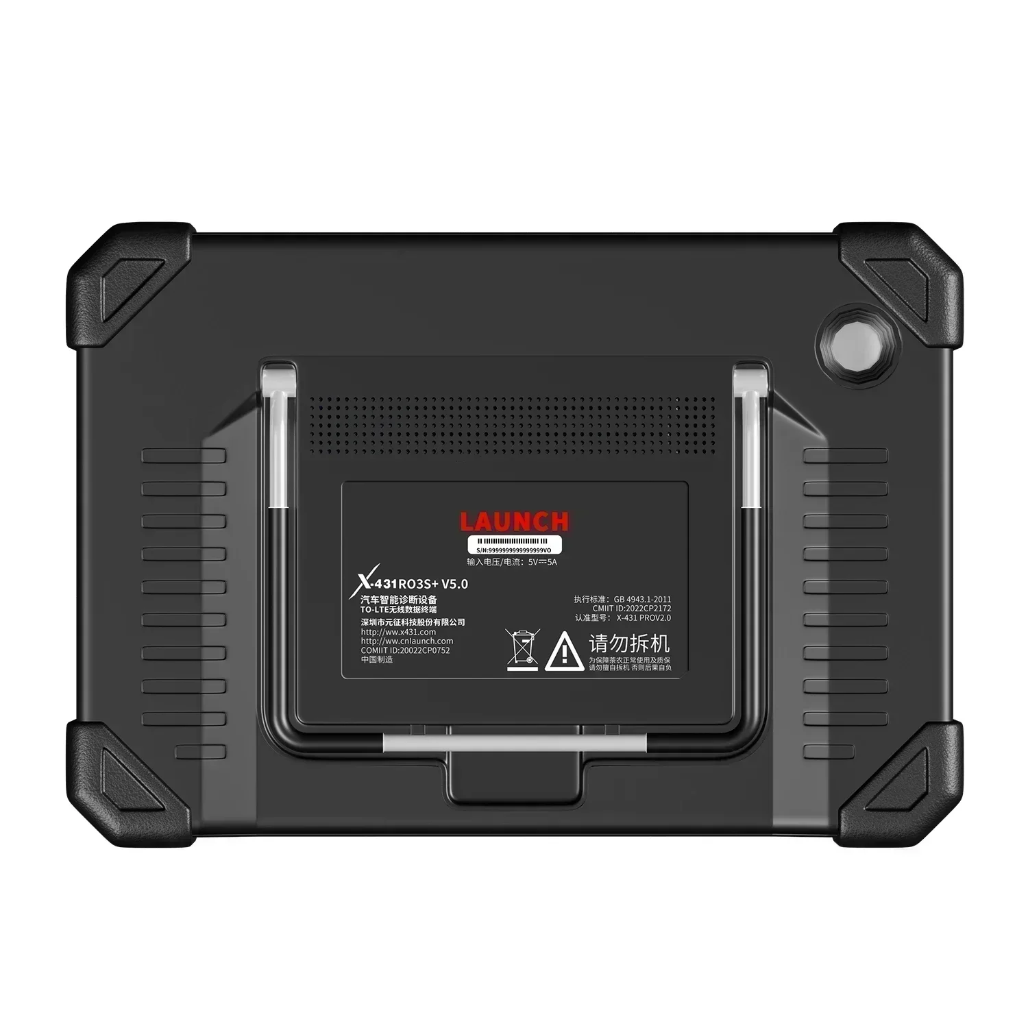 Launch Tablet 10.1 Black 4GB RAM 64GB Storage Diagnostics Tool Android Bluetooth Work with Launch X431 OBD2 Diagnostic Software