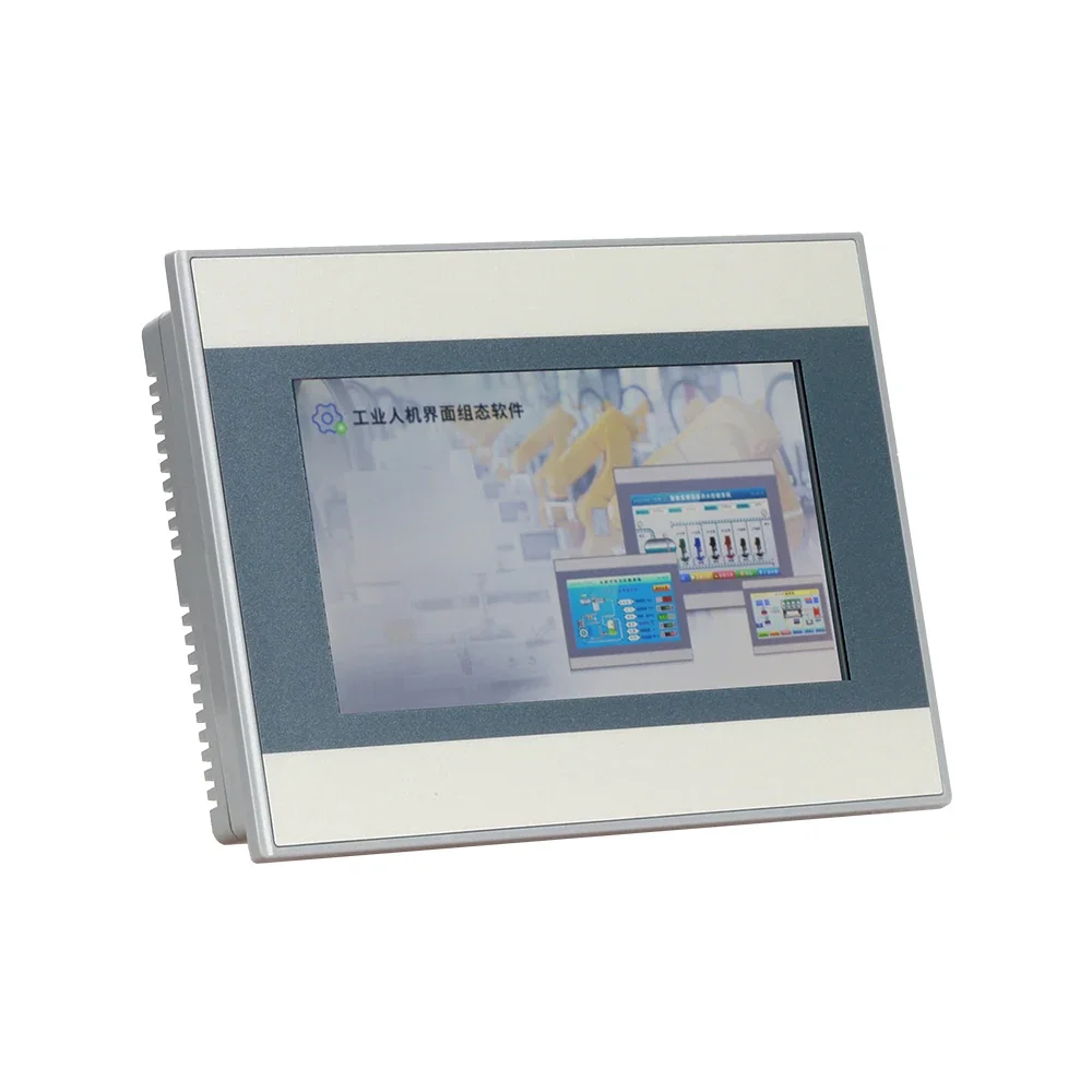 AMSAMOTION 7 "4.3 10" HMI Touch Screen, compatível com MR0701NE, Interface Ethernet, Monitor de painel LCD, Controlador CNC