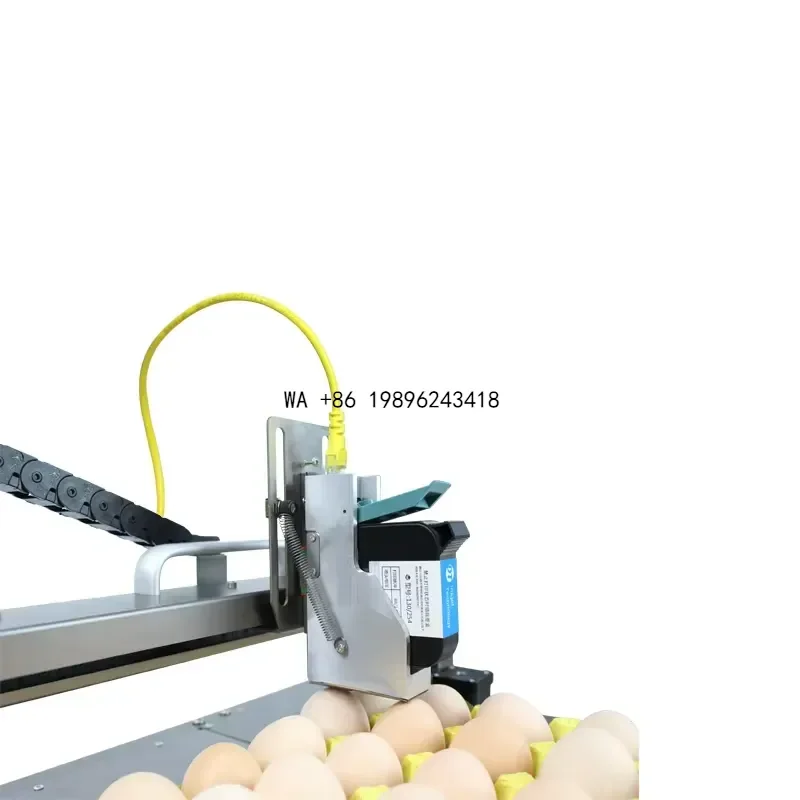 Wmwmnu for MC-400 High Quality Smart Automatic Egg Inkjet Printer For Logo Bar Code And Expiry Date
