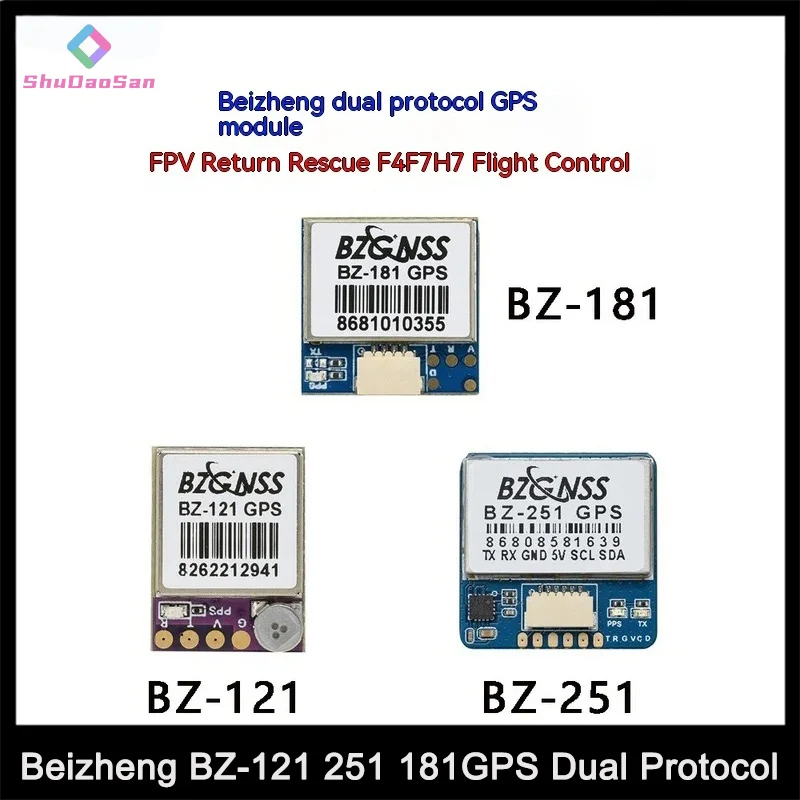 Beizheng Bz-121 251 181gps Doppio protocollo ad ala fissa Traverse Fpv Ritorno Salvataggio F4f7h7 Controllo di volo