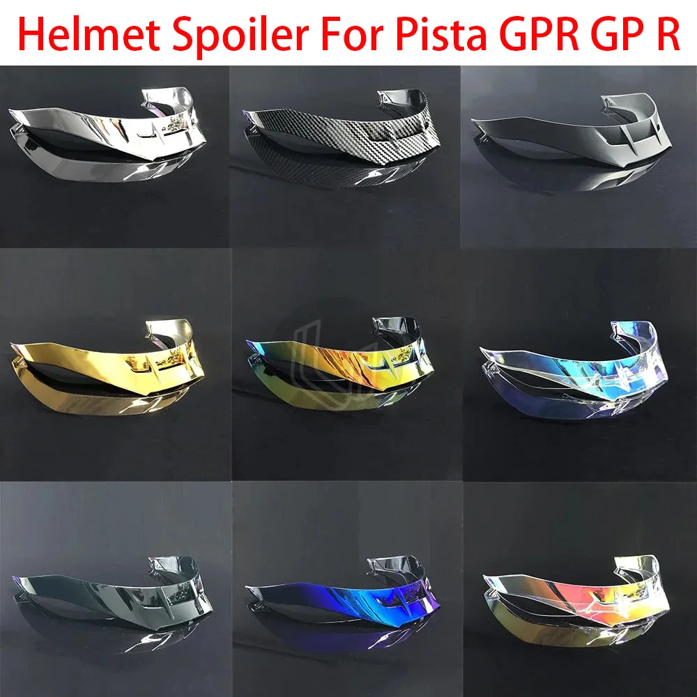 Helmet Tail Wing For AGV Pista GPR GP R Helmet Spoiler