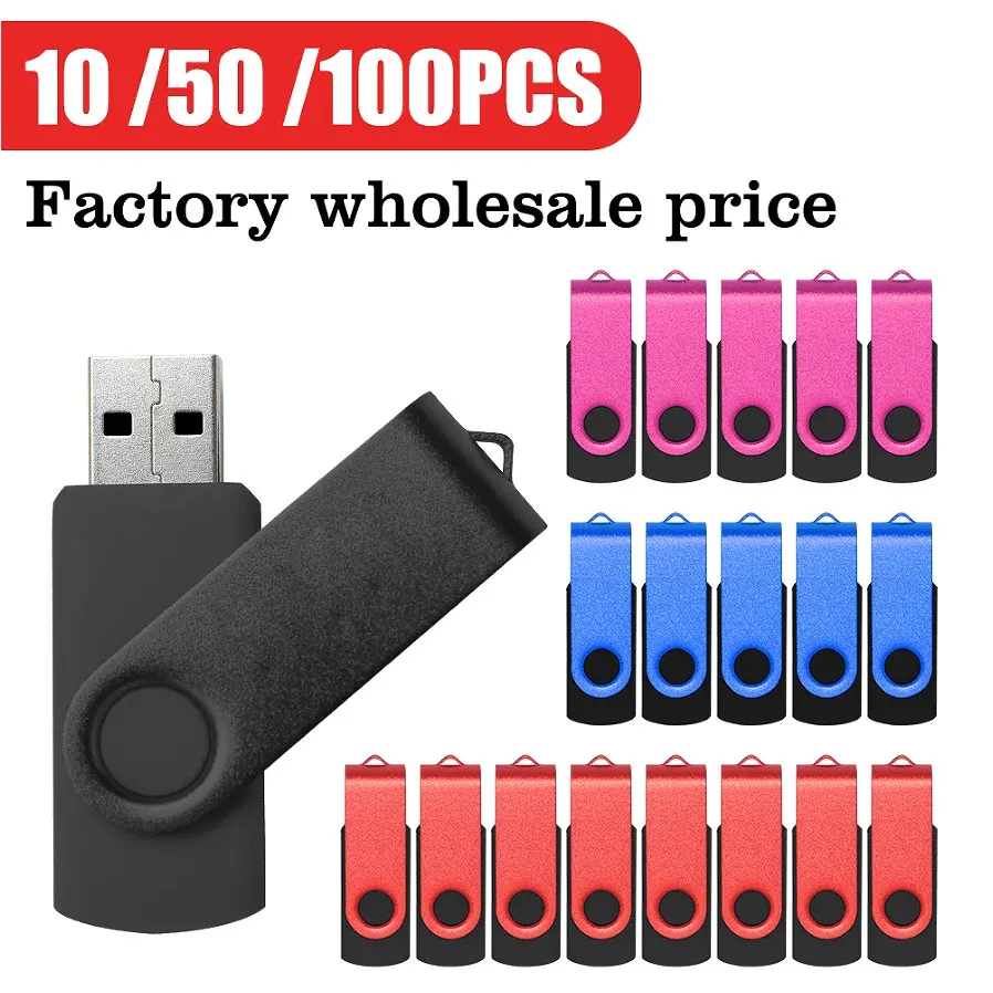 

10/50/100PCS Wholesale High Speed Custom Metal Mini Pendrive 128MB 256MB 1GB 2GB 4GB 8GB 16GB USB Stick 2.0 flash drive 32GB