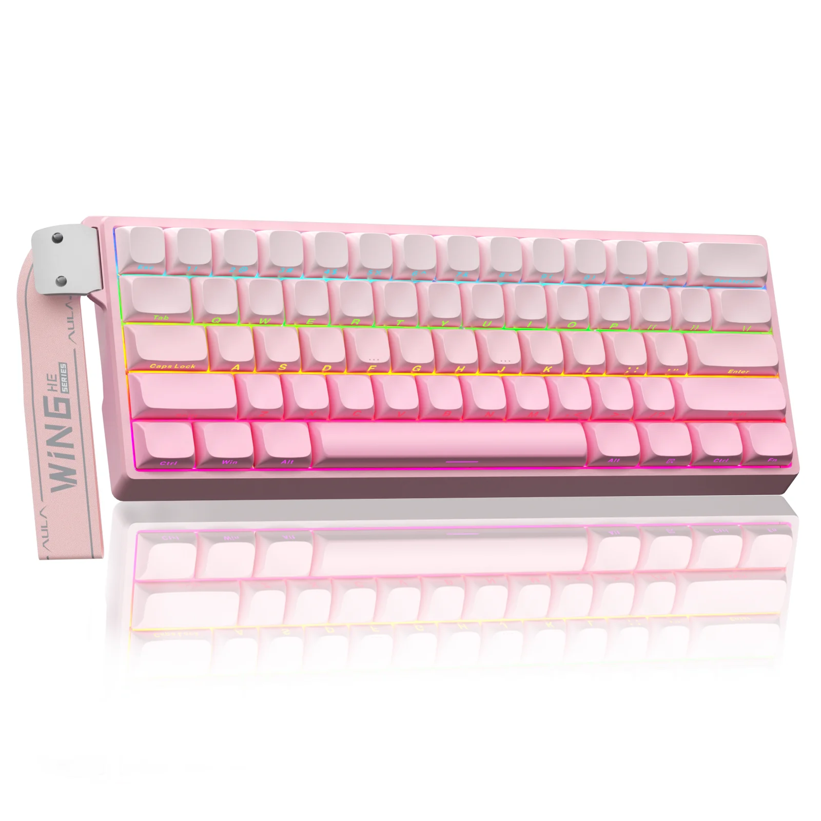 WIN60PRO Magnetisch schakelaartoetsenbord Rapid Trigger 8K Return RGB Hotswap 60% lay-out Esports-gamingtoetsenbord - afbeelding 1