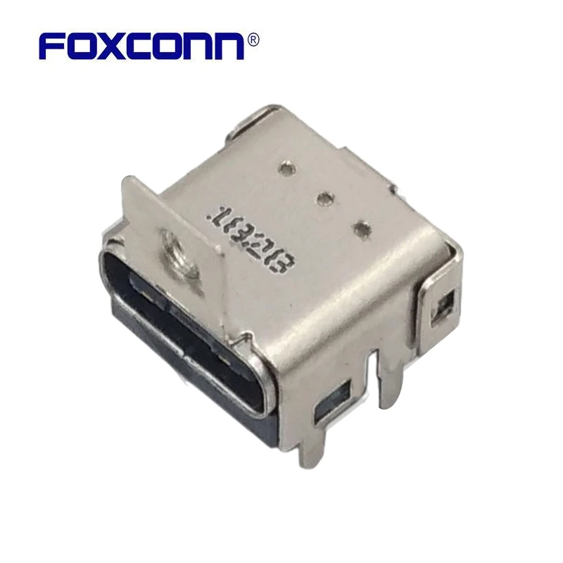 Foxconn MJ8E0A-T280-412 TYPE-C Matrixes USB3.1 24P DIP+SMT Location hole with ear