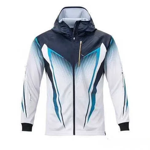 

2025 Sunscreen Fishing Clothes Men Ice Silk Outdoor Anti-mosquito Sun Proof Quick Drying Breathable Long Sleeve Fishing Shirt