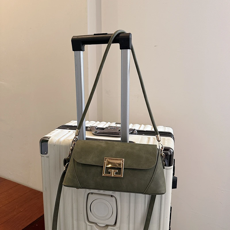 กระเป๋าสะพายไหล่ผู้หญิงคุณภาพระดับพรีเมียม กระเป๋าถือหนังวินเทจสุดหรู กระเป๋าสะพายข้างระดับไฮเอนด์ ดีไซน์คลาสสิก