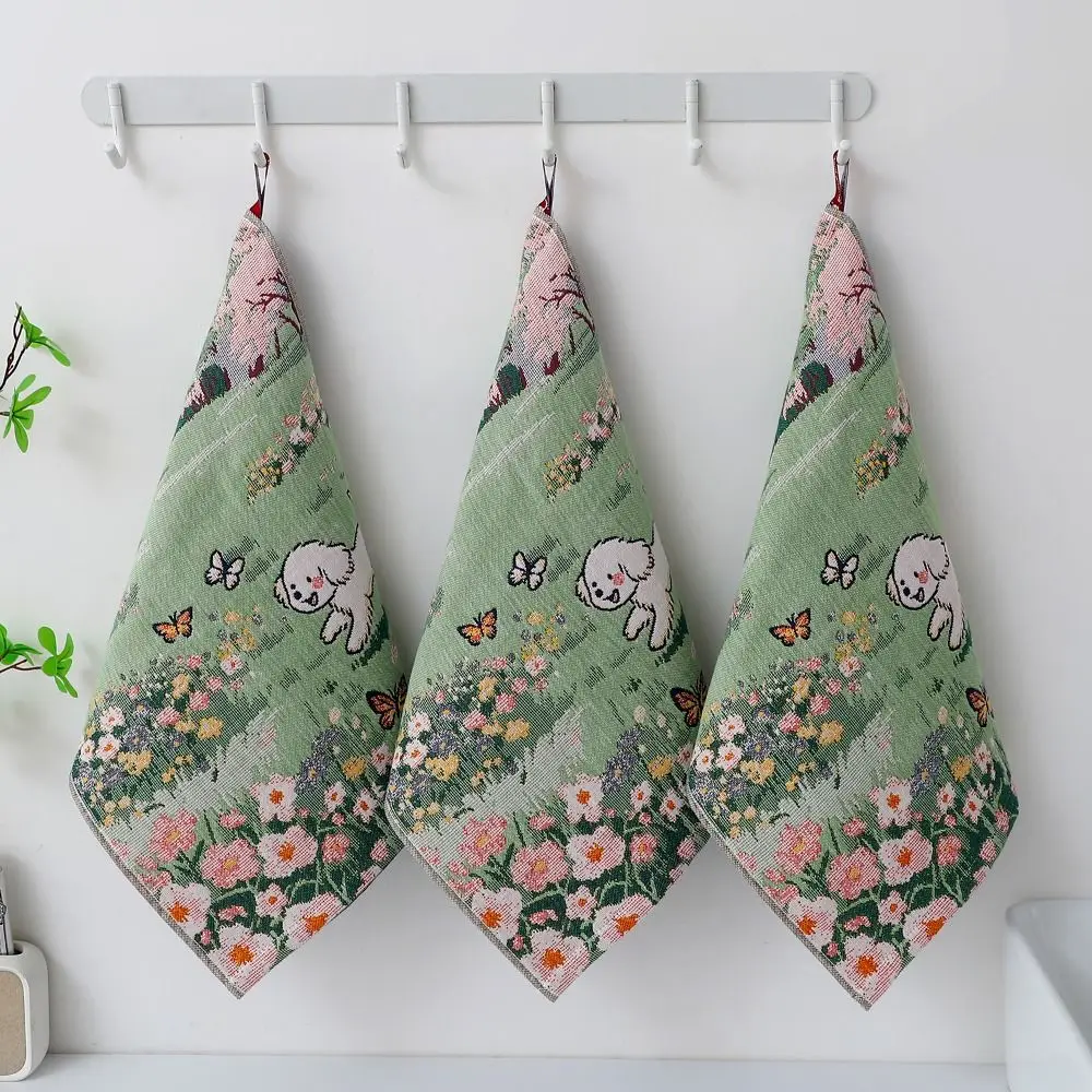 New 34x40cm Pure Cotton Face Towels Soft Absorbent Kitchen Towel Decorative 4 Layer Cotton Gauze Dish Cloth for Kids Children