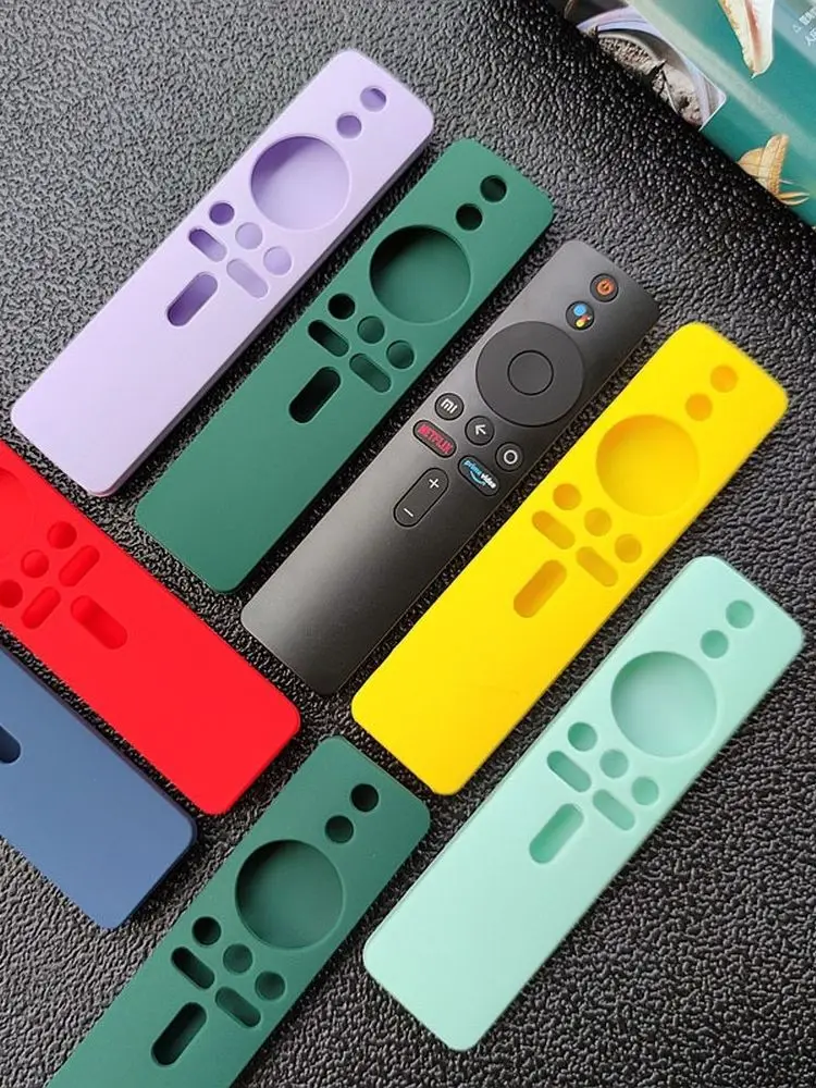 Remote Control Covers for Xiaomi Mi Box S Mibox 4 International Edition Silicone Shockproof Protector Dustproof Case