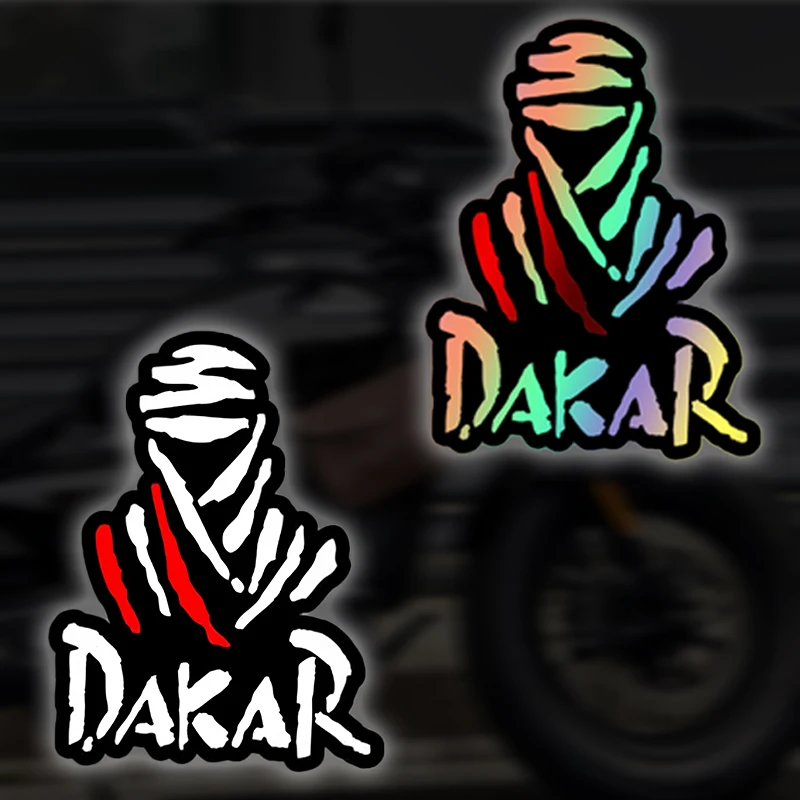 Offroad Dakar Rally Graphic Stickers Waterproof Decals For Motorcycle Scooter Outer Panel view 2
