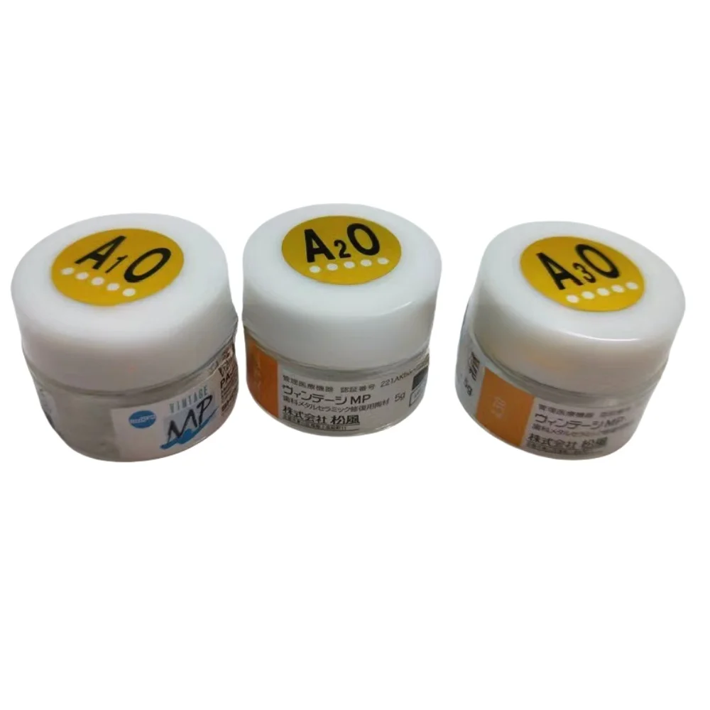5g/bottle Dental SHOFU VINTAGE HALO Metal Porcelain Paste Dentistry Materials Opaque A1O-D4O Metal Porcelain Dental Lab Material