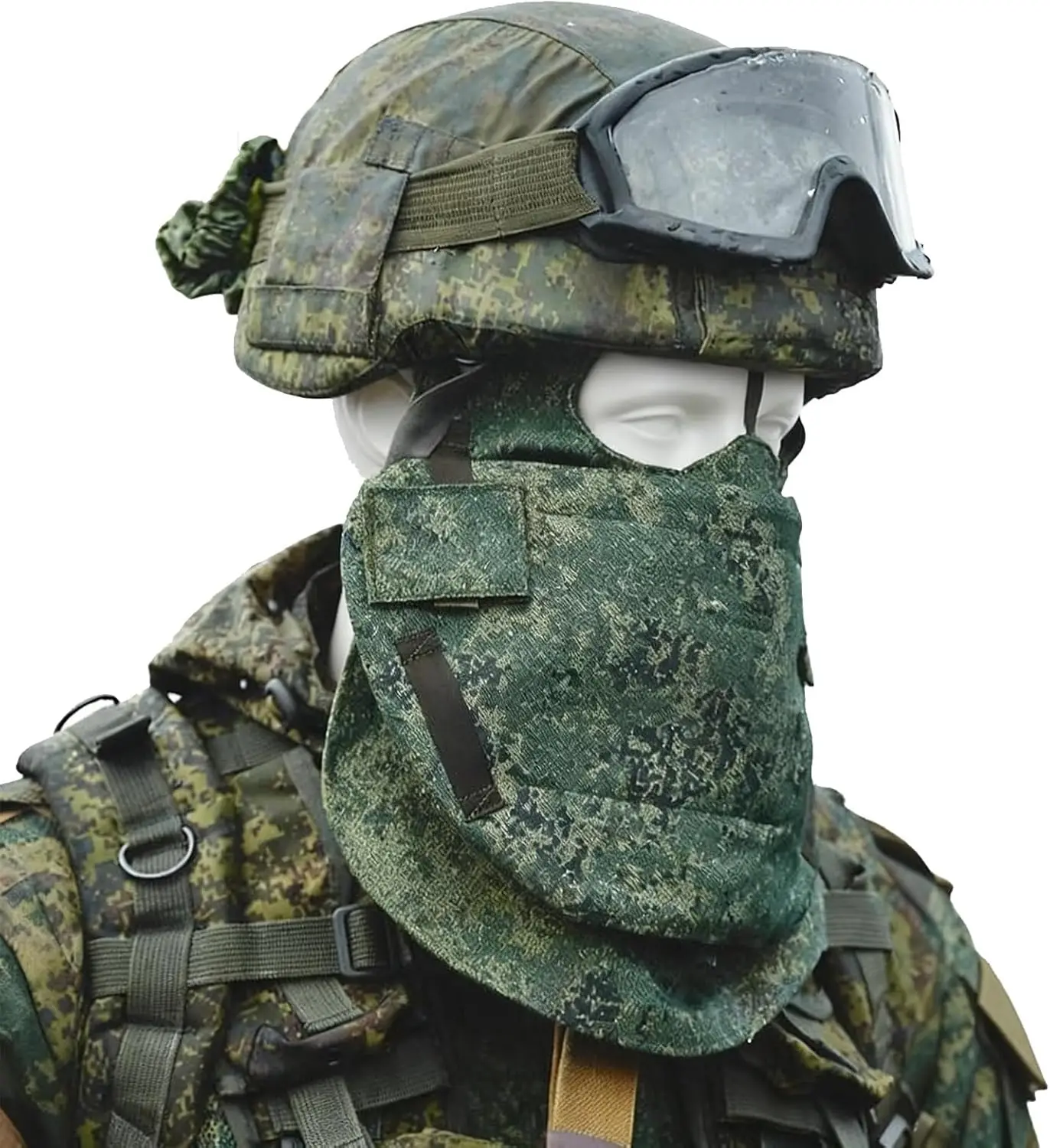 Ratnik 6b47 Helmet Set with Helmet Cover Goggles Protective Face Armor Tactical Airsoft Protective Heavy Armor Accessories Gear