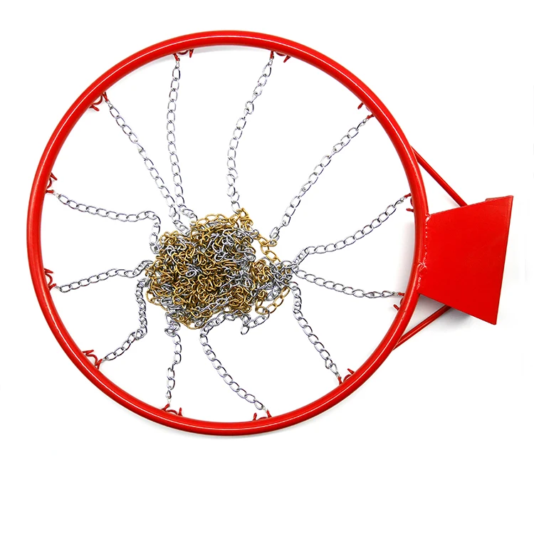 高品質鋼標準直径ポータブル屋外大人地下バスケットボールリムバスケットボールフープ