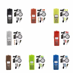 7 Colors Walkie Talkie Full-Keypad Keyboard Repair Case Cover Housing For XTS5000 Model 3 M3 Two Way Radio No Copper Sheet