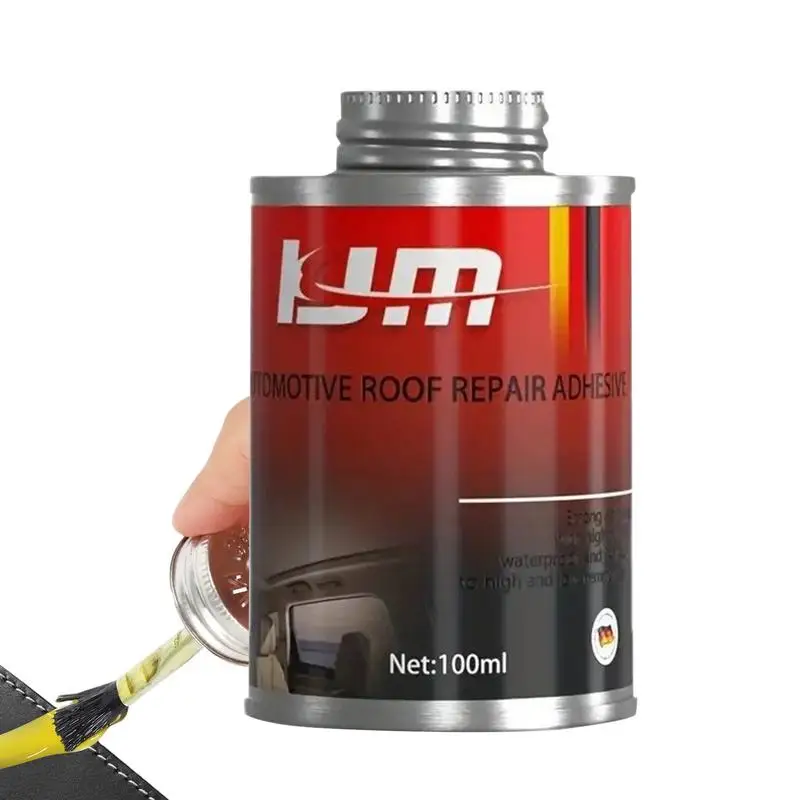 

Headliner Repair Glue 100ml Roof Fabric Repair Glue Automotive Interior Repair Glue Car Roof Fabric Glue Multifunctional Fabric