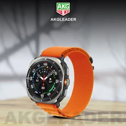 AKGLEADER alpine Loop Nylon Watch Band for Samsung Galaxy Watch 8 classic 46mm bands for watch 7 Ultra 47mm bracelet strap
