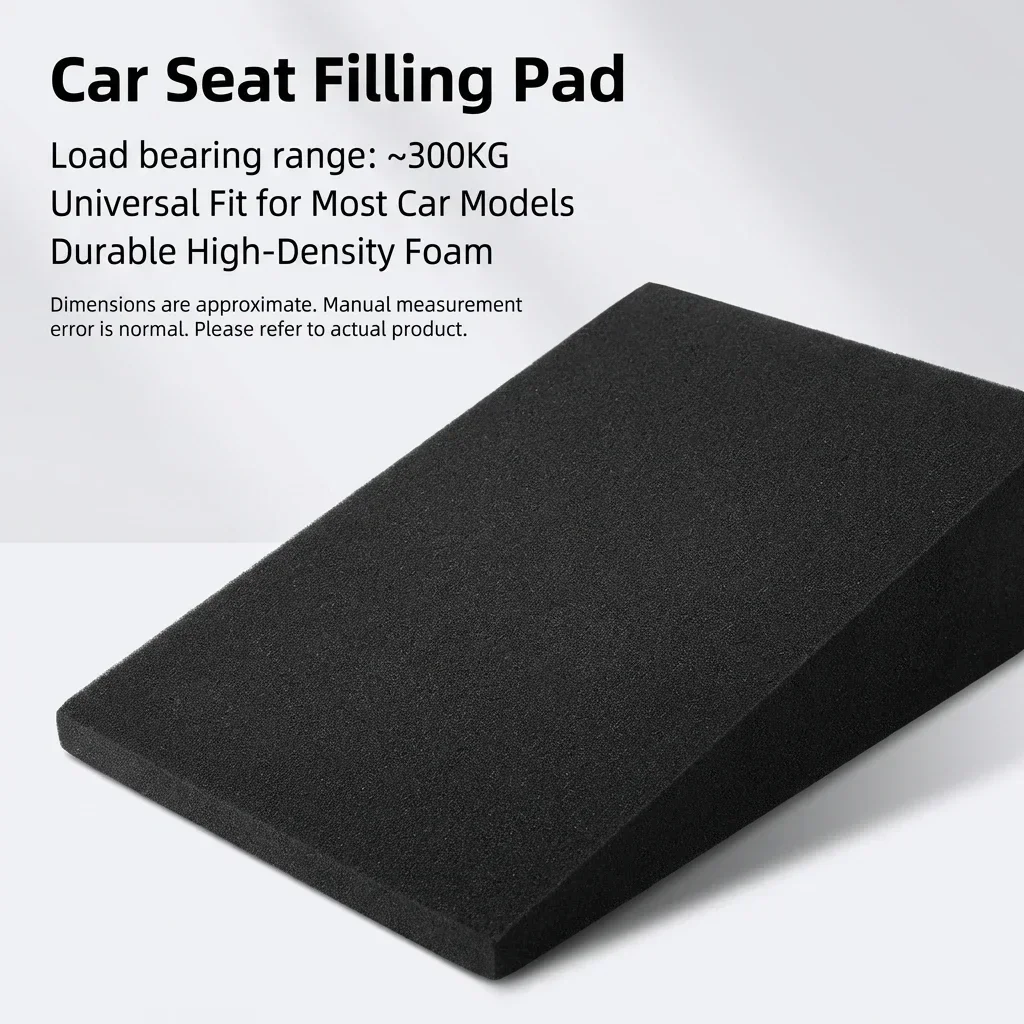 Car Seat Leveling Pad Memory Foam Car Seat Cushion Fatigue Relief Increase Height Pad Flattening The Rear Seats Of The Car