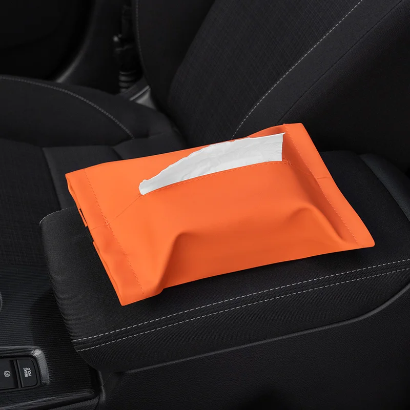 

For Nissan Pulsar Almera N15 Maxima 1995~2000 Car Sun Visor Tissue Holder Seat Back/Arm Box Tissue Napkin Holder Bag Accessories