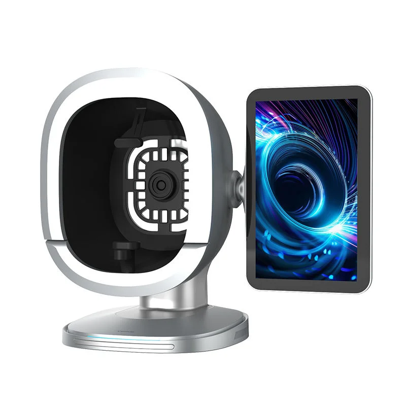 Máquina profissional de análise de pele AI com dispositivo de análise facial de relatório inteligente de câmera HD