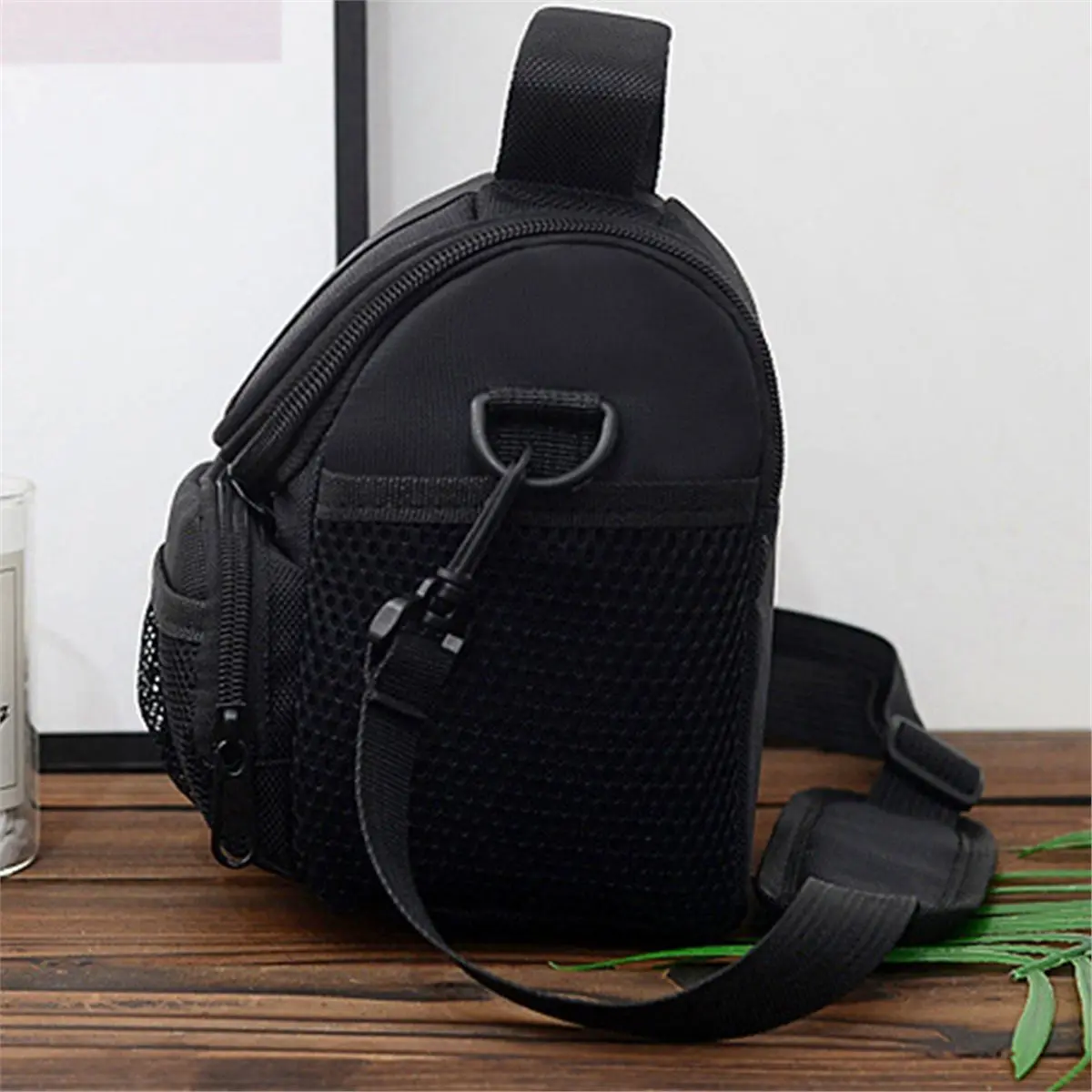 new(A67I) Portable Camera Bag Waterproof Sling Camera Backpack Anti‑Shock Shoulder Photography Bag DSLR SLR Camera Accessory