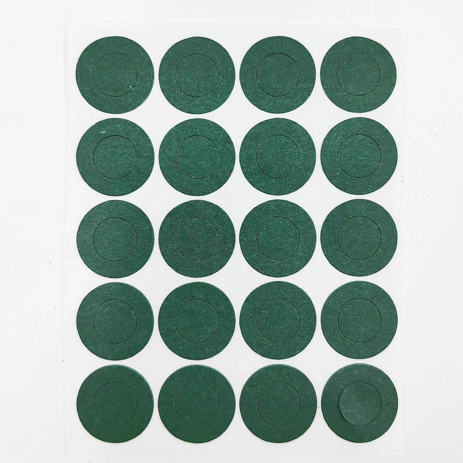 500PCS 21700 0.2mm Battery Insulation Gasket Barley Paper Battery Pack Cell Insulating Patch Electrode Green Insulated Pads