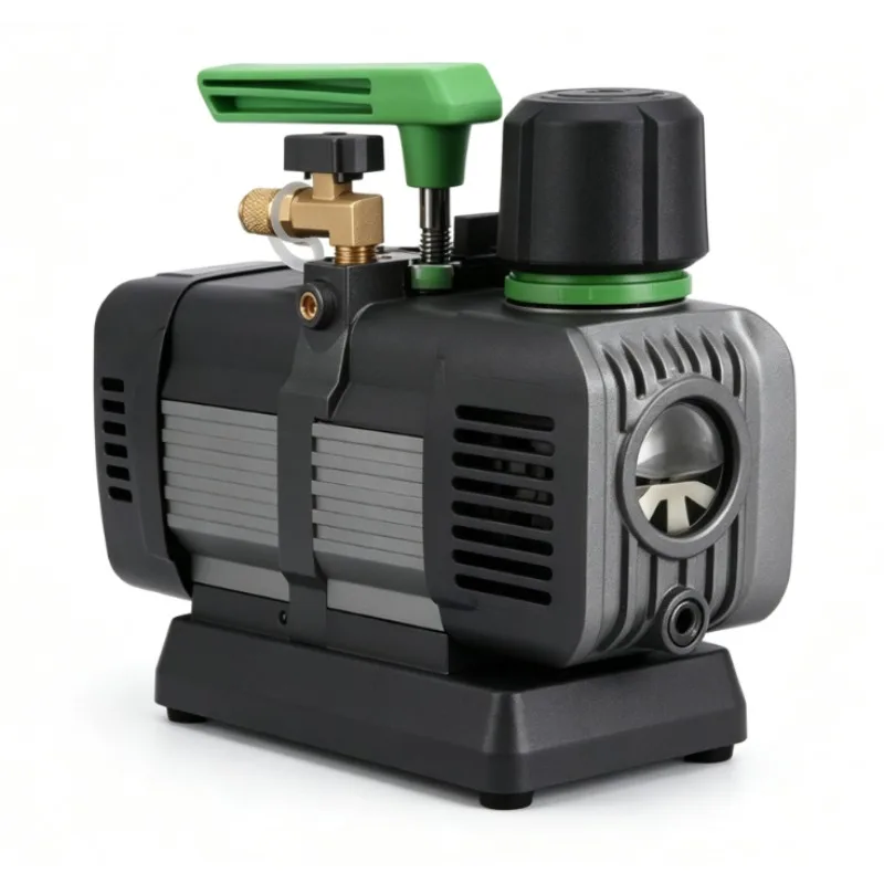 ST-2BM 1.5L Dual Stage Vacuum Pump 71L/min, Brushless R32 Compatible 220V Air Conditioning Refrigeration Evacuation