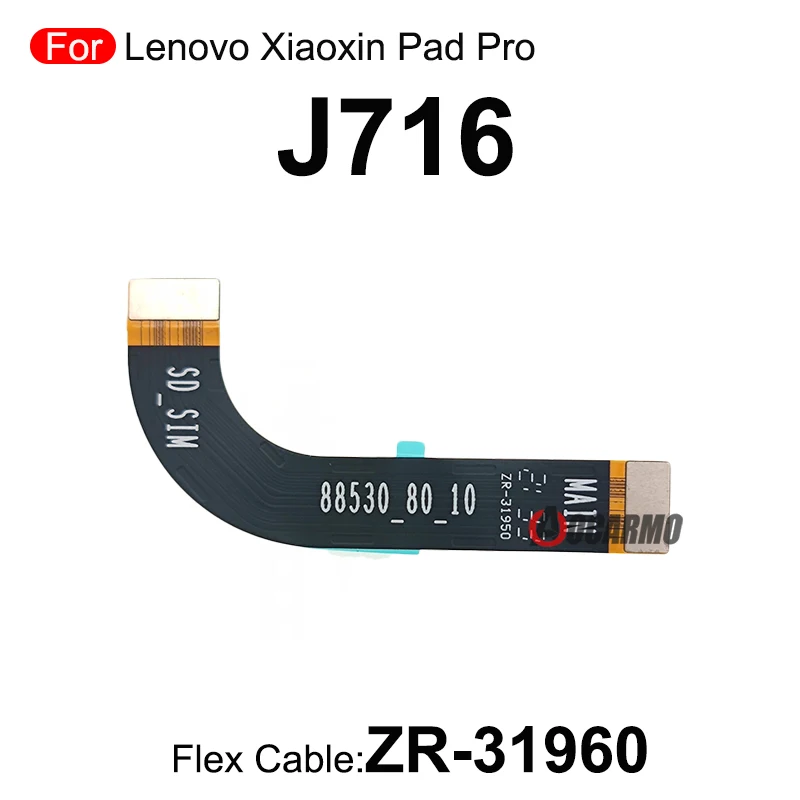 Câble flexible de connexion d'écran LCD pour Lenovo Xiaoxin Pad Pro, carte mère J716, connecteur SD, haut-parleur Epiand, remplacement de la carte mère