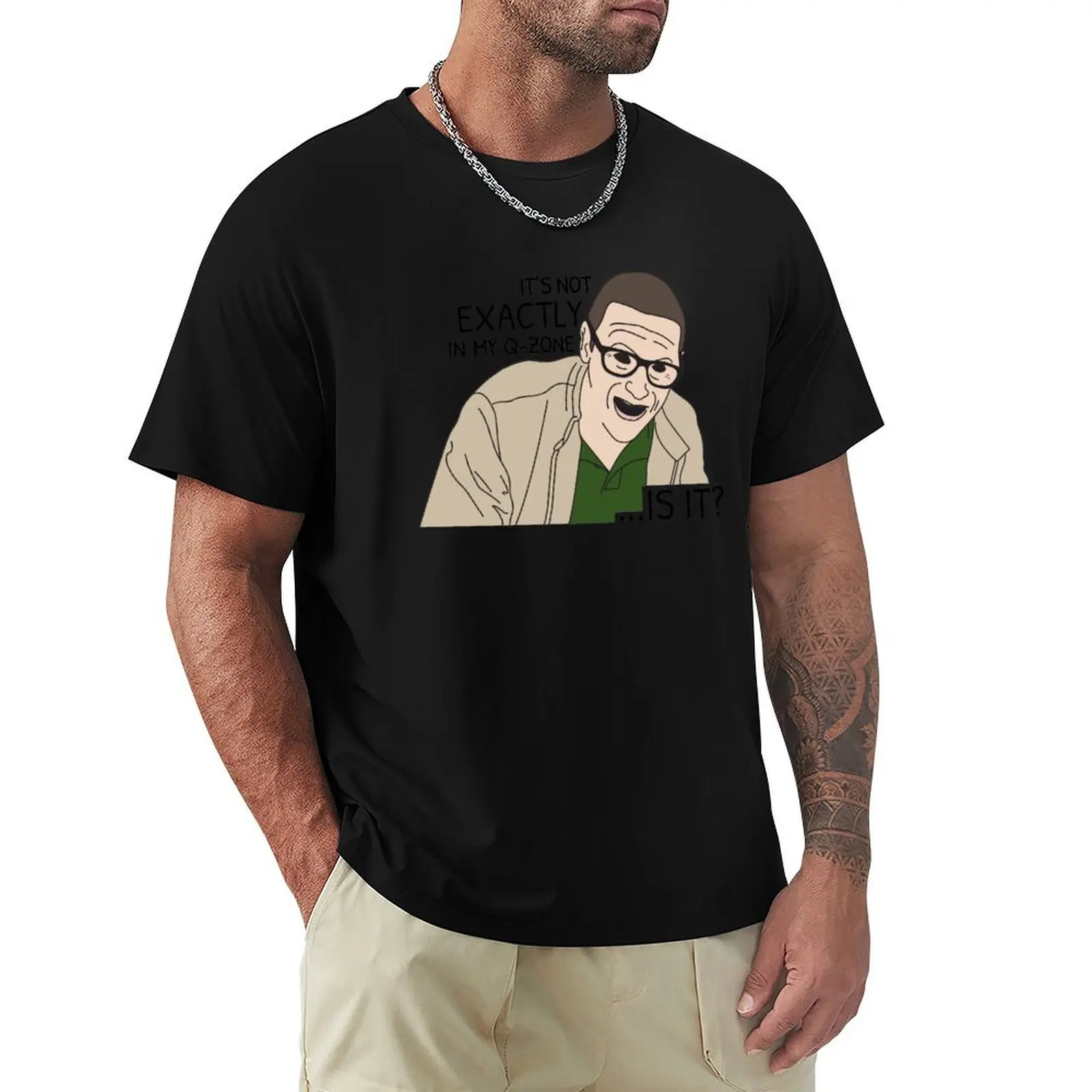 

It's not EXACTLY in my Q-zone...is it T-Shirt boys animal print Personalized t-shirt t shirt men