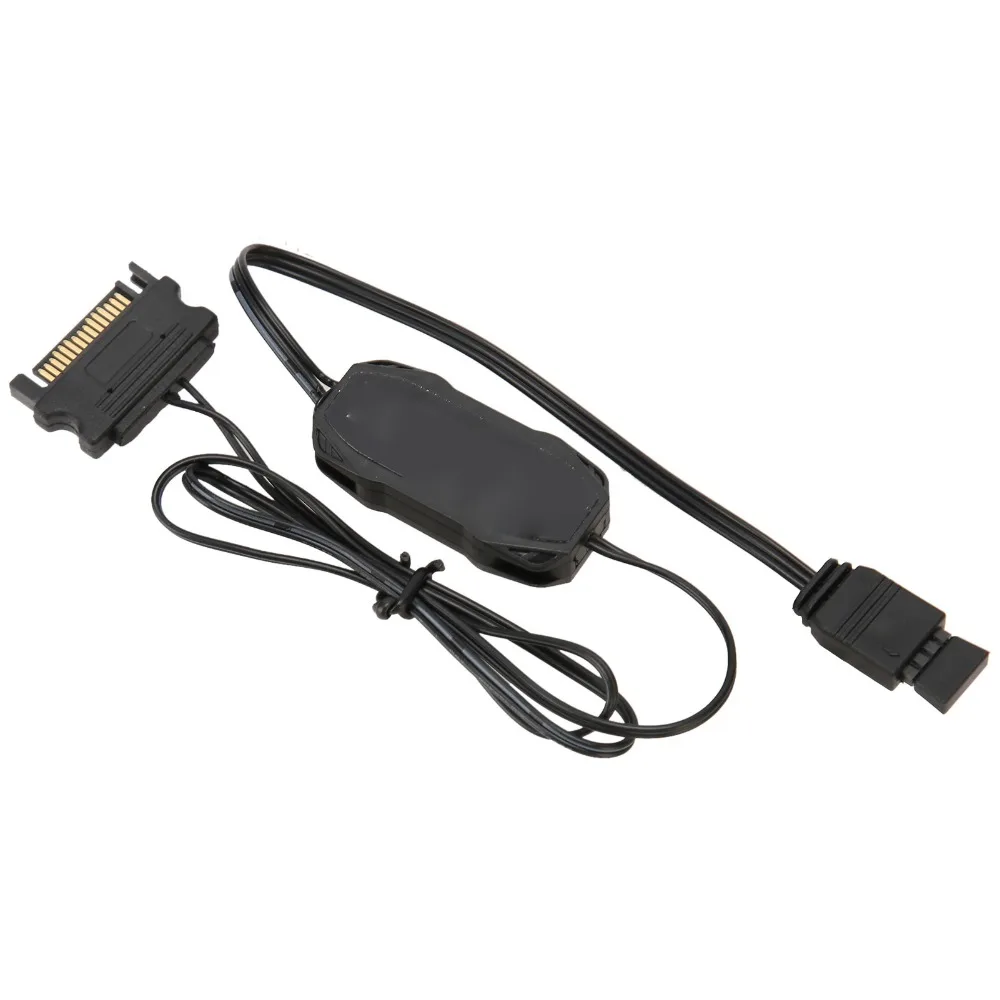 5V ARGB PC Fans Controller Kit Multiple Lighting Modes Manually Control Light Bar Controller 3Pin PC Fans Controller