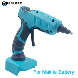 Cordless Electric Hot Melt Glue Gun Electric Glue Grab 18V 40W 7mm Glue Stick Hot Melt Welding Hot Air Gun for Makita No Battery