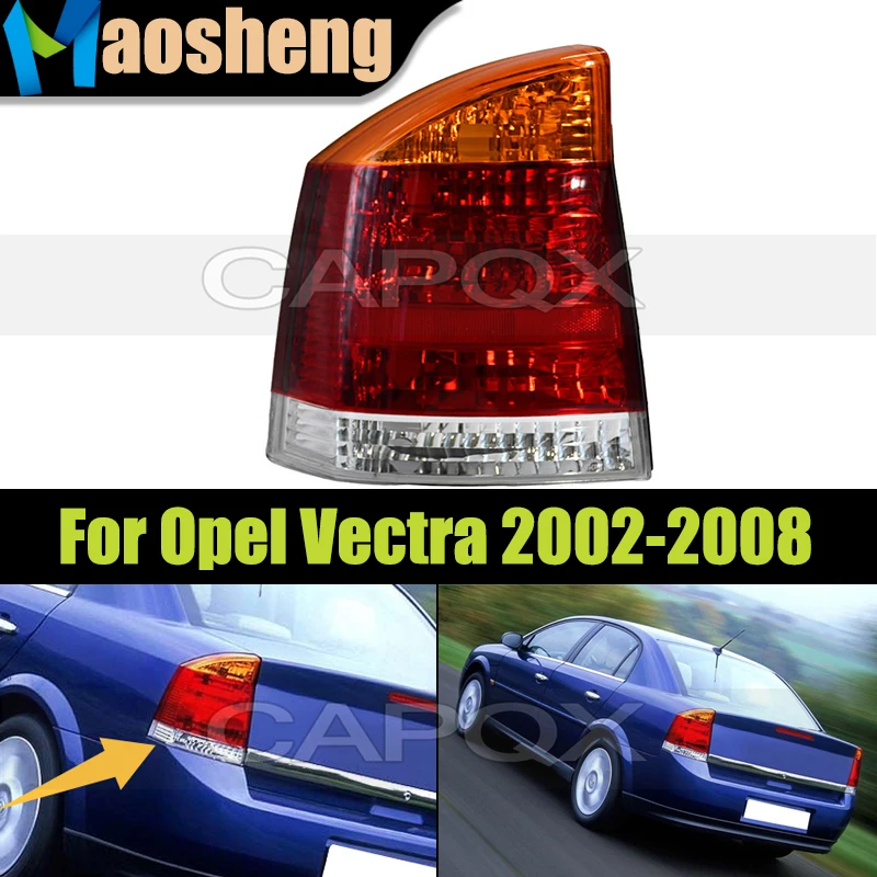 Rear Bumper Taillight Taillamp Without Bulbs For Opel Vectra 2002 2003 2004 2005 2006 2007 2008 Rear Stop Brake Tail Light Lamp